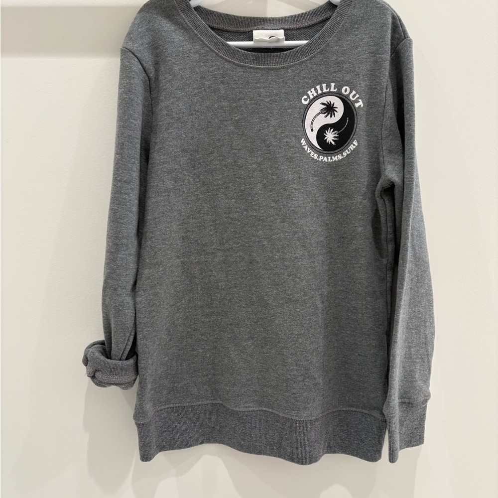 COTTON ON - Boys Yin and Yang Crewneck Sweatshirt